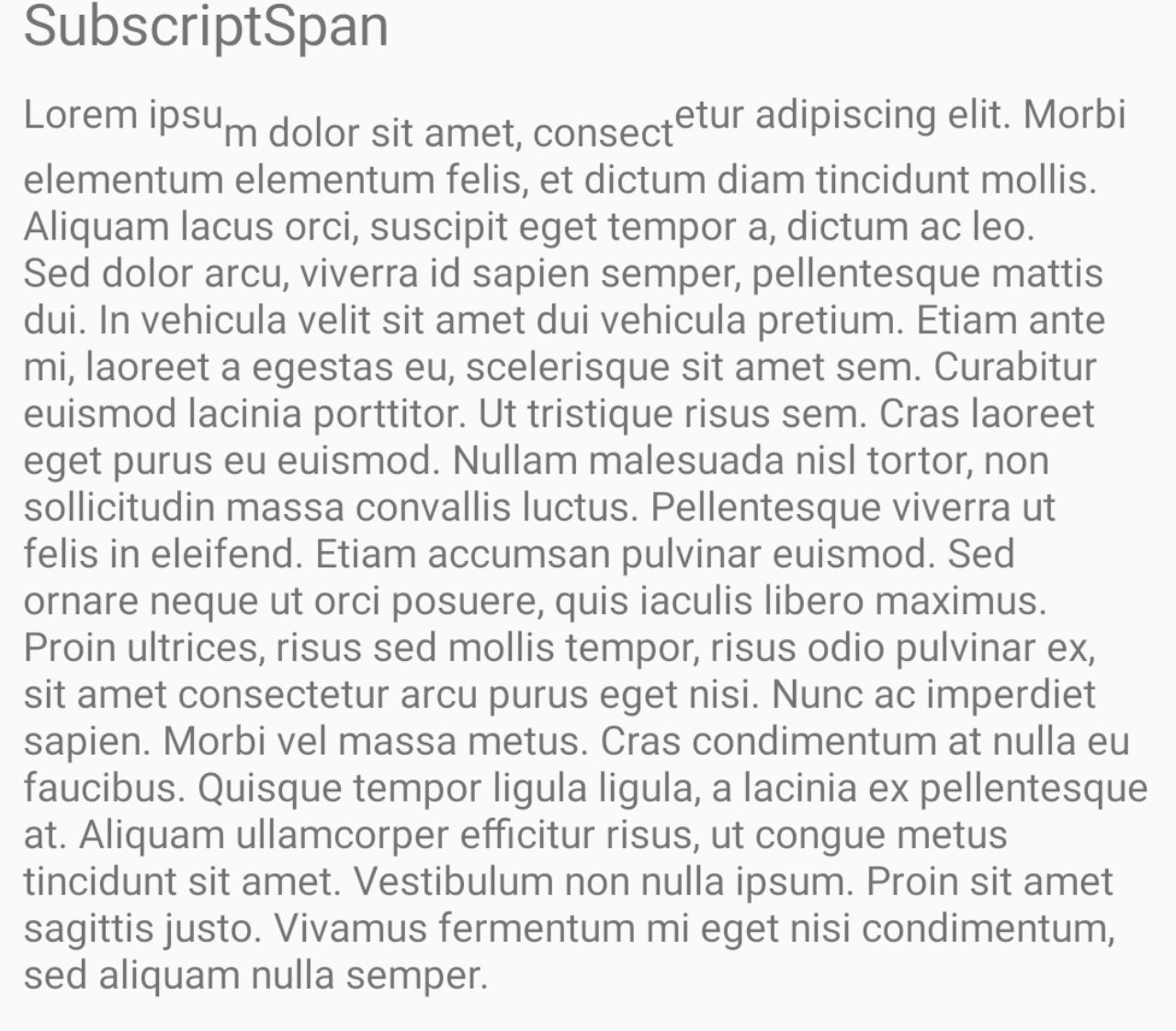 Subscript